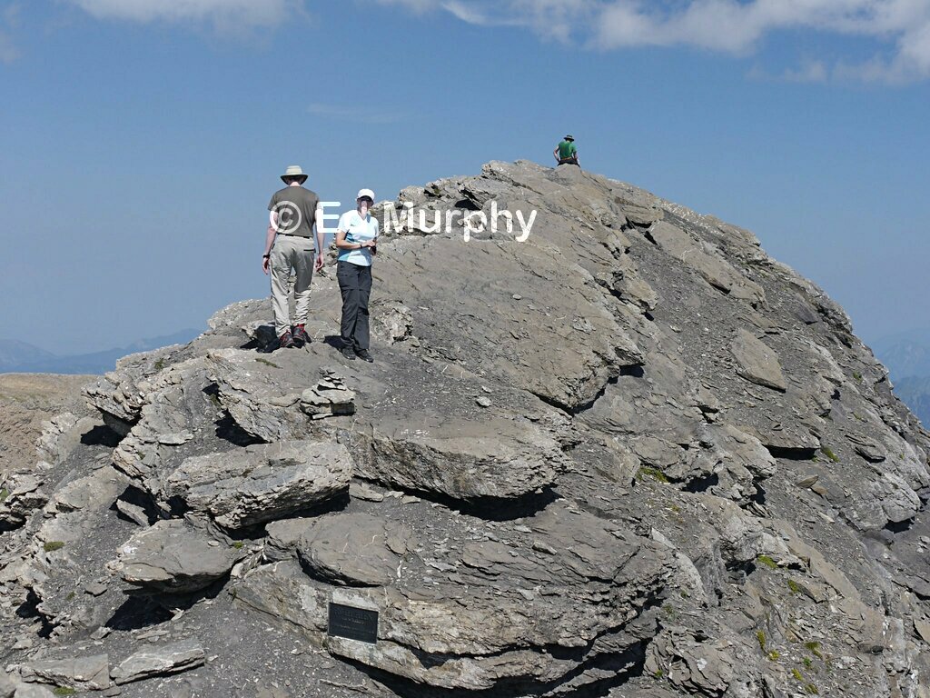The summit of the Grindelwald Schwarzhorn
