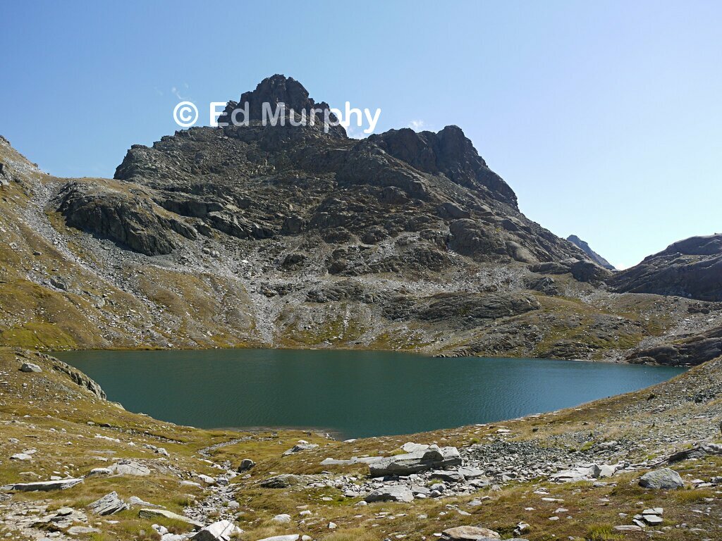 The Grampielhorn above the Geisspfadsee
