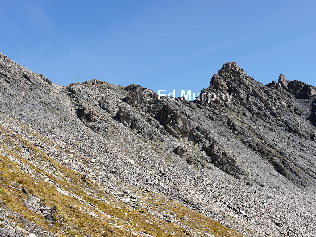 The Col de Torrent from the western approach