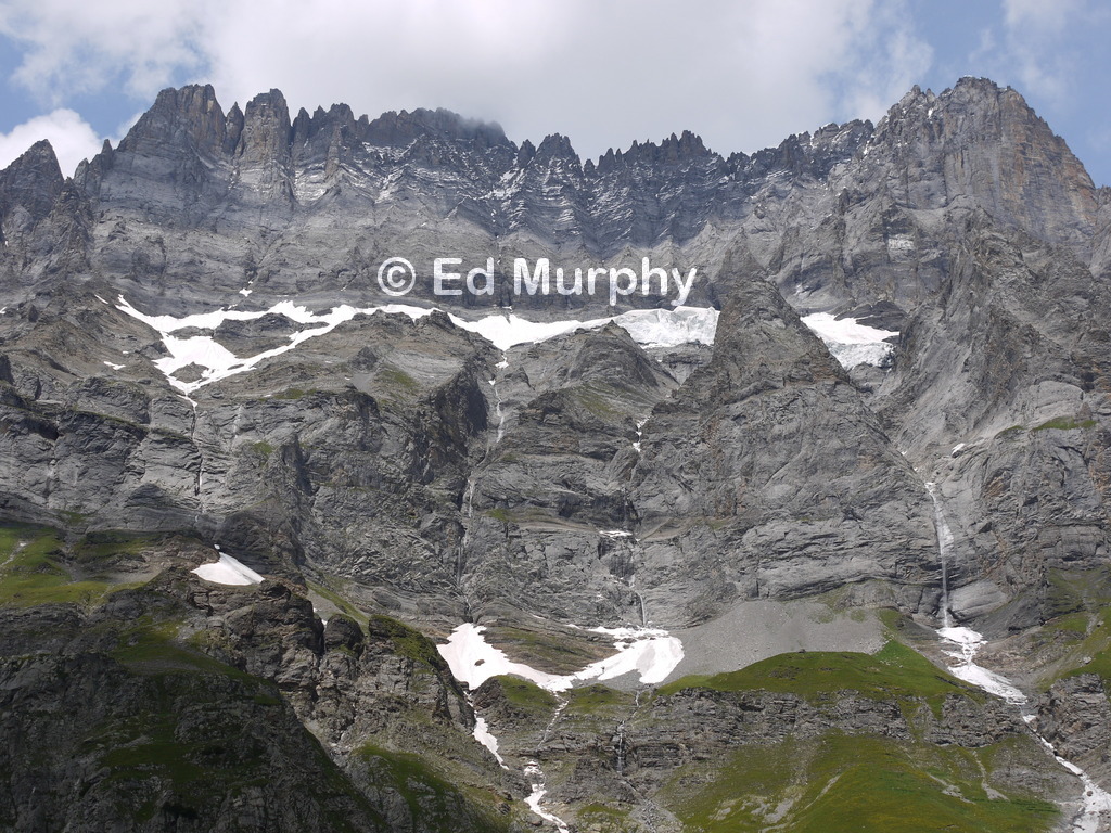 The Doldenhorn's SE precipices