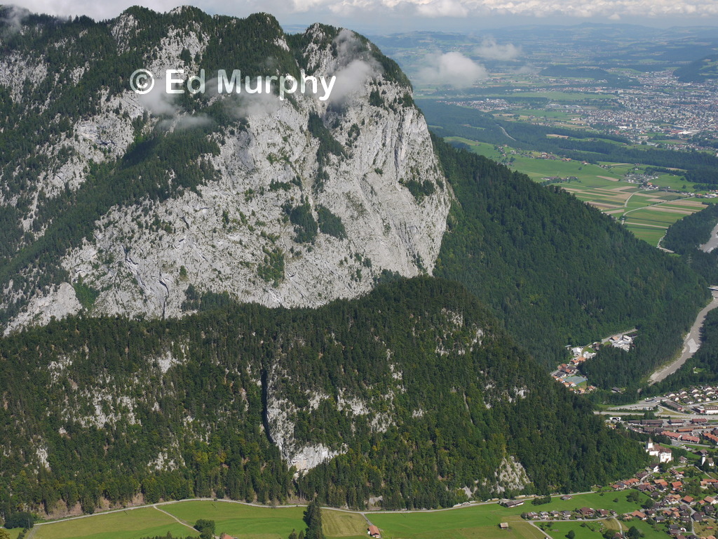 The Simmenfluh, seen from the slopes of the Niesen