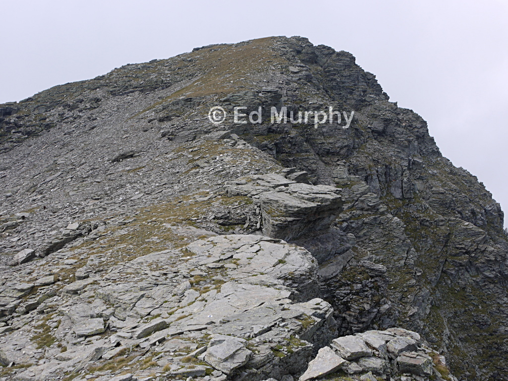 The approach to the summit of the Madom Gr&ouml;ss