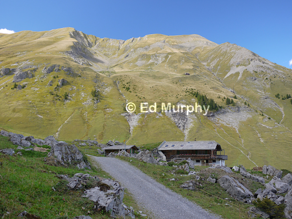 The Kandersteg First from the Lower Allmenalp