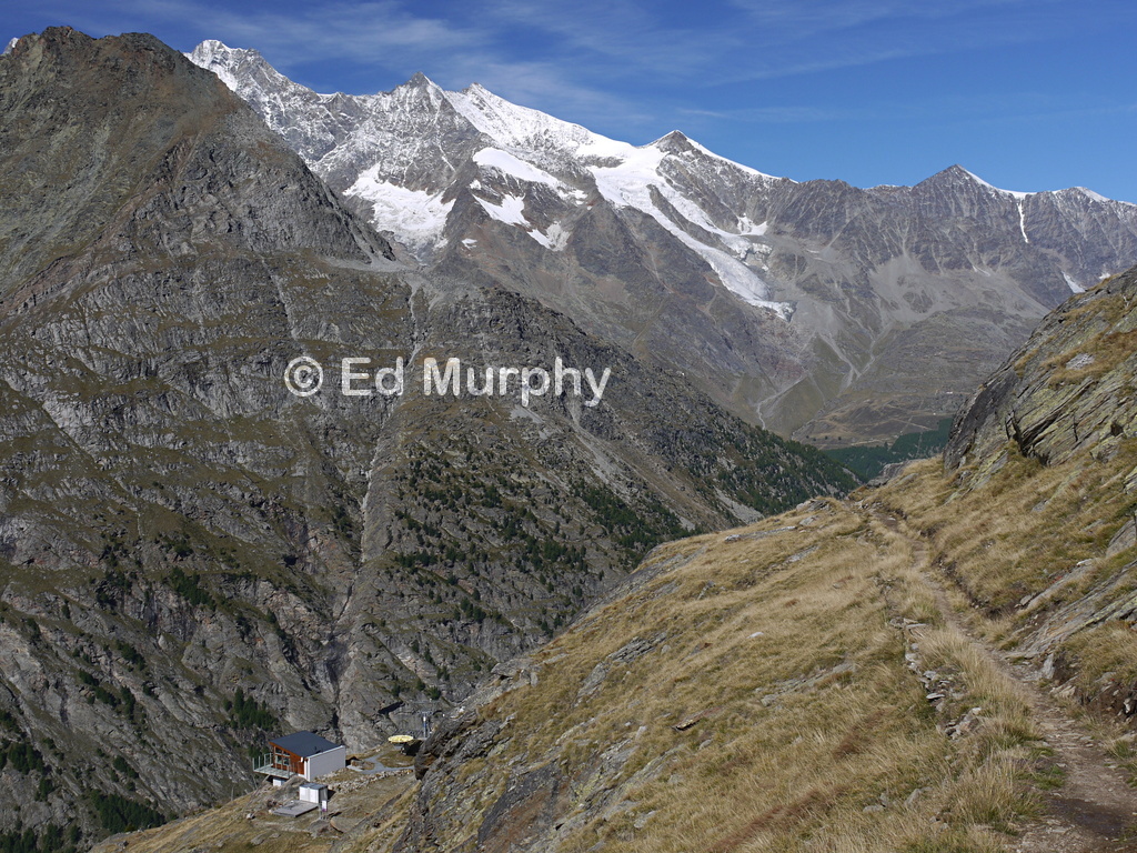 Heitbodme lift terminus and the Mischabel peaks