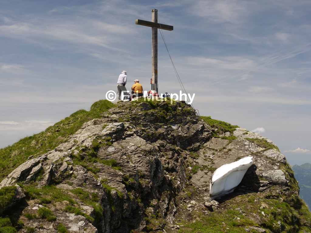The summit of the Hochstollen