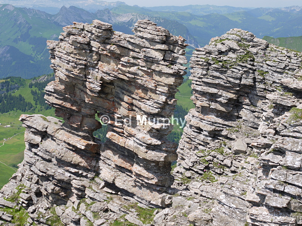End-of-life rock formation on the Hochstollen