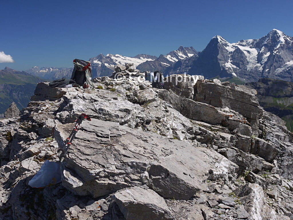 Random walking stuff on the summit of the Schwalmeren