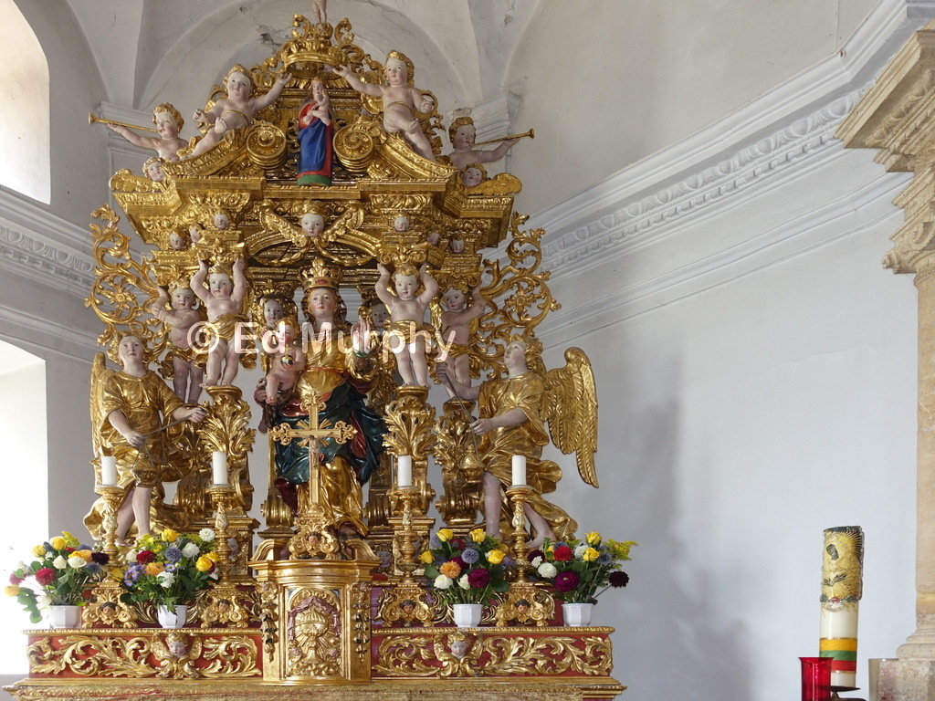 The altarpiece in the Kapellenweg chapel