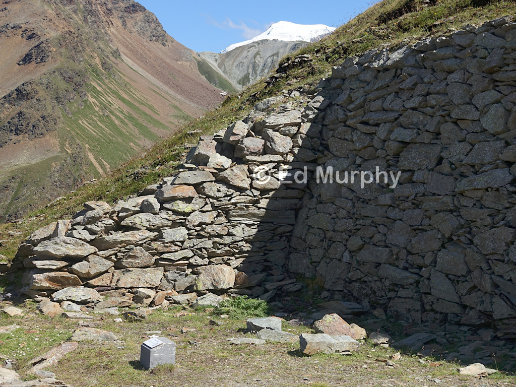 World War One command post remains above the Umbrail Pass