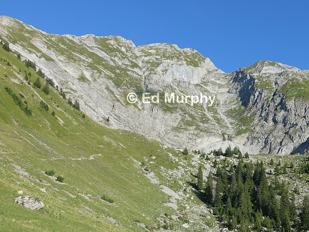 The Vanil Noir from above the Cabane de Bounavau